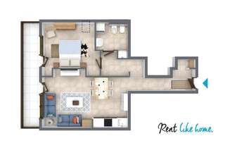 Апартаменты Rent Like Home - Centrum 16 Закопане Апартаменты-44