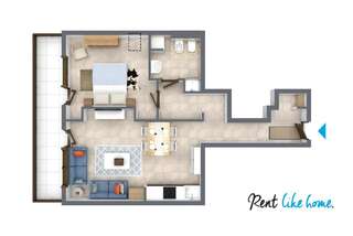 Апартаменты Rent Like Home - Centrum 16 Закопане-7